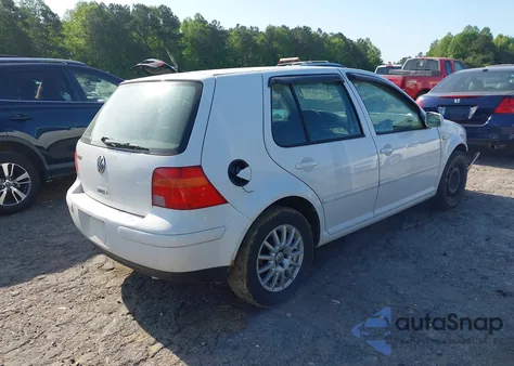 2004 Volkswagen Golf Gls/Gls 2.0L z USA, uszkodzony, nr VIN 9BWGL61J644029751